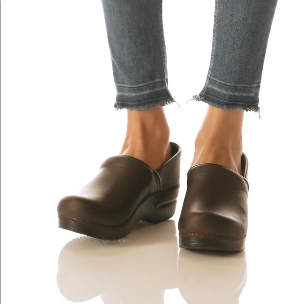 Dansko Antique Brown/Black size 38